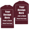 Dark Maroon Red