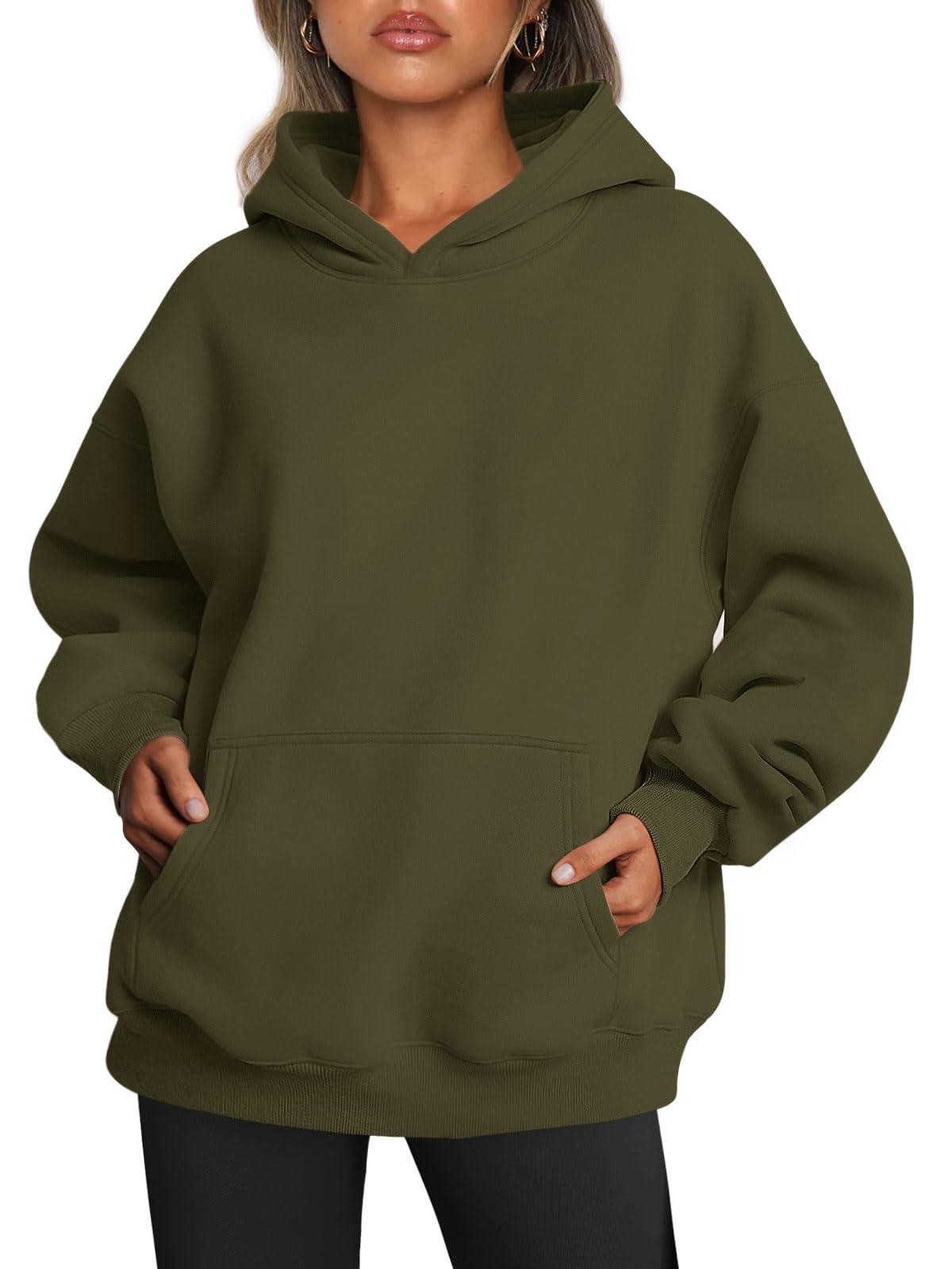 Trendy Queen Womens Oversized Hoodies Pullover Sweatshirts Casual Fall Clothes