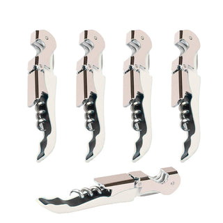 Kit-Home Professional Waiter Corkscrew Wine Openers Set (4 PCS),Upgraded with Heavy Duty Stainless Steel Hinges Wine Key for Restaurant Waiters, Sommelier, Bartenders