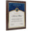 Coated Cherry Wood and Silver Frame