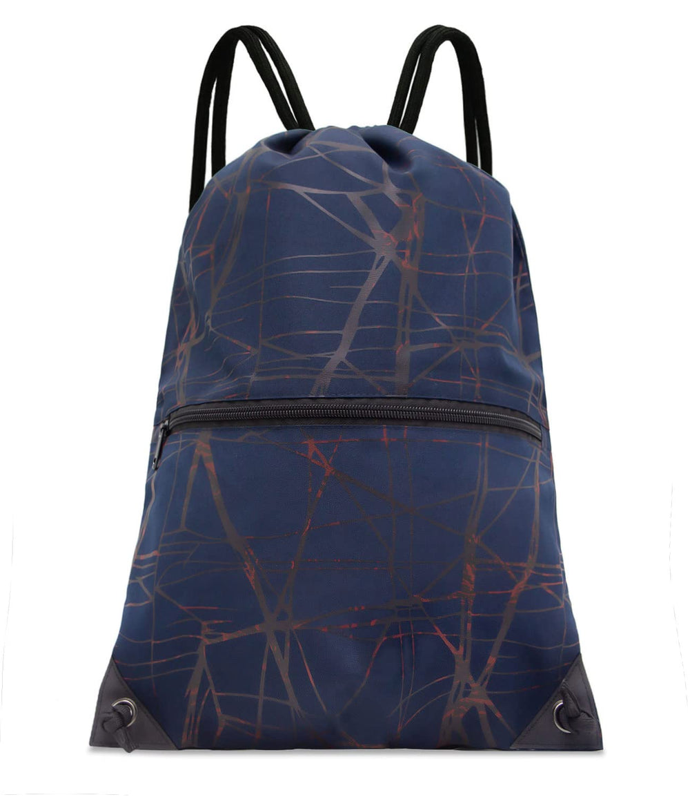 HOLYLUCK Drawstring Backpack Bag Sport Gym Sackpack