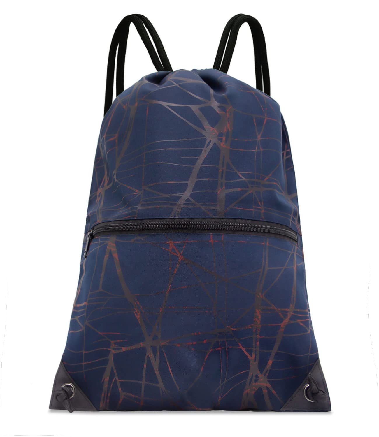 HOLYLUCK Drawstring Backpack Bag Sport Gym Sackpack