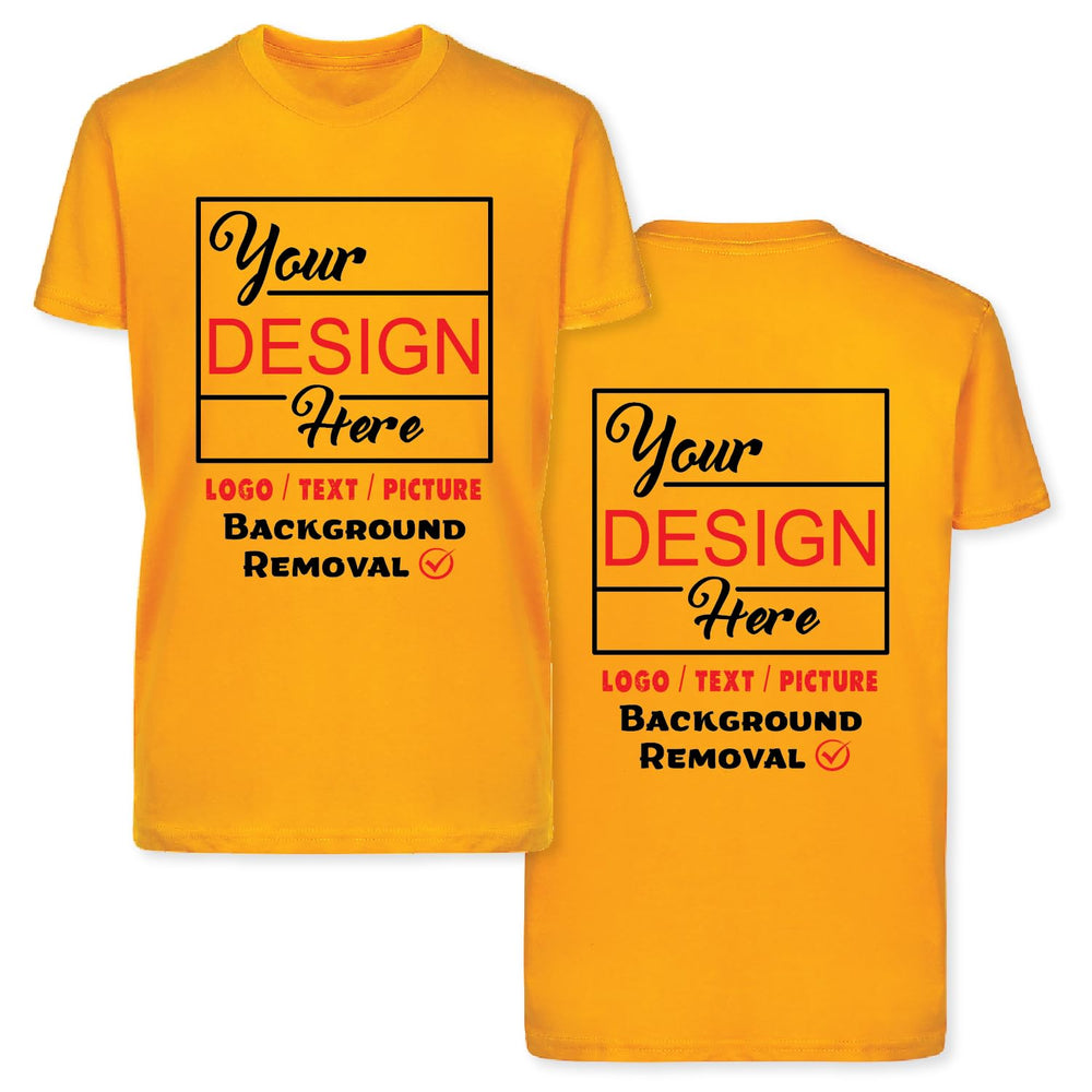 Personalized Image/Text for Your Company/Wedding/Greetings with Digital Printing | Unisex Adult | Custom T-Shirt