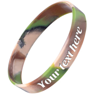 Custom Rubber Bracelet 1/10/30/50/100 ct Personalized Silicone Wristbands Customizable Debossed for Motivation, Events, Gifts, Promotions, Party, Awareness