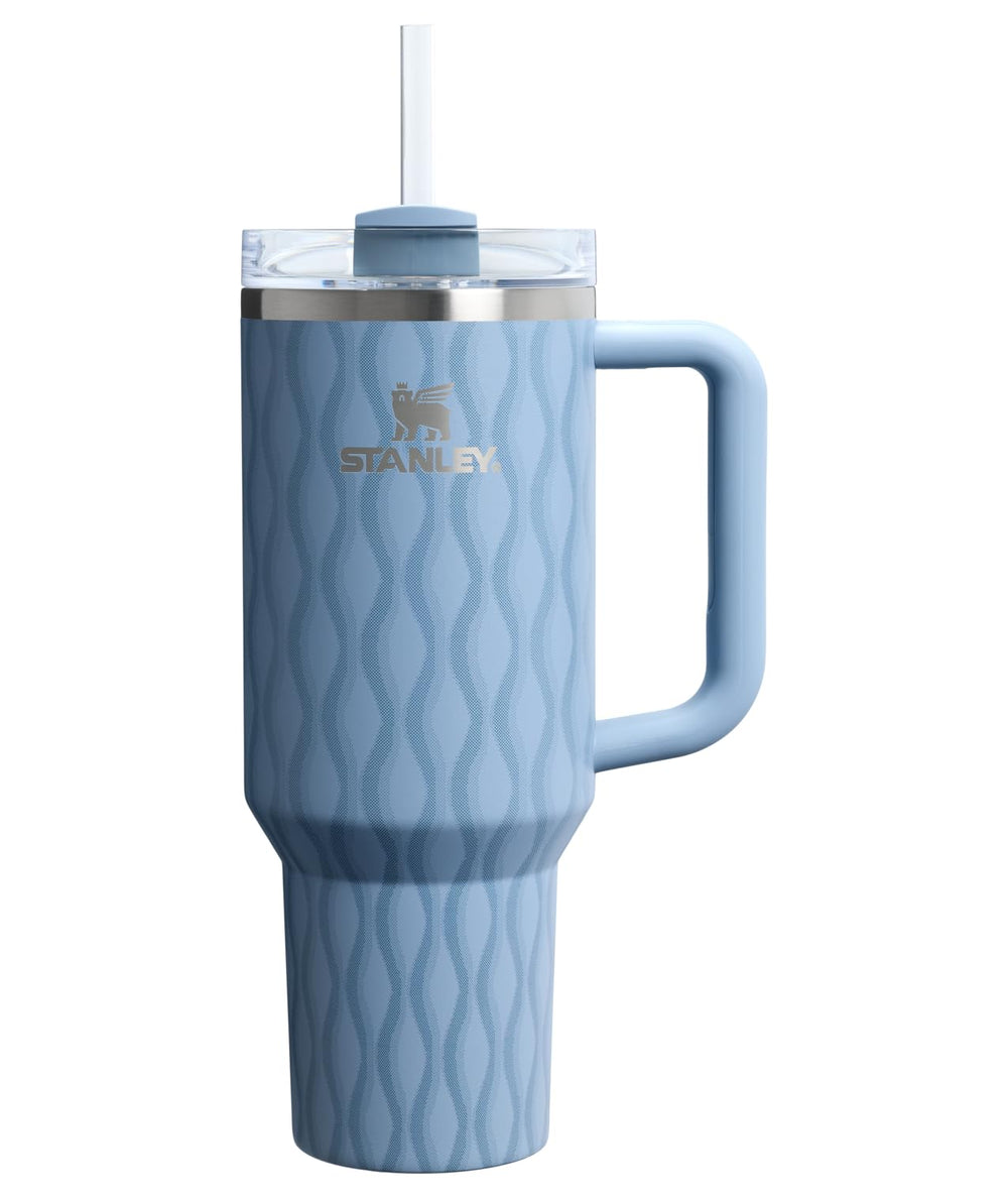 STANLEY Quencher H2.0 Tumbler with Handle and Straw 30 oz | Flowstate 3-Position Lid | Cup Holder Compatible for Travel | Insulated Stainless Steel Cup | BPA-Free | Rose Quartz 2.0