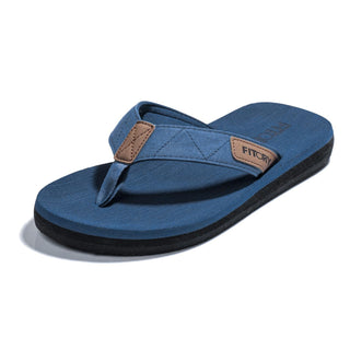 FITORY Men's Flip-Flops, Thongs Sandals Comfort Slippers for Beach