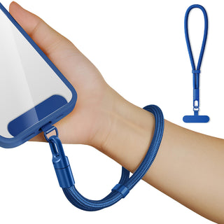 saxsion Lanyard for Phone, Self-Locking Phone Wrist Strap with 0.4mm Ultra-Thin Clip & 360° Hook, Anti-Drop Strap (Purple)
