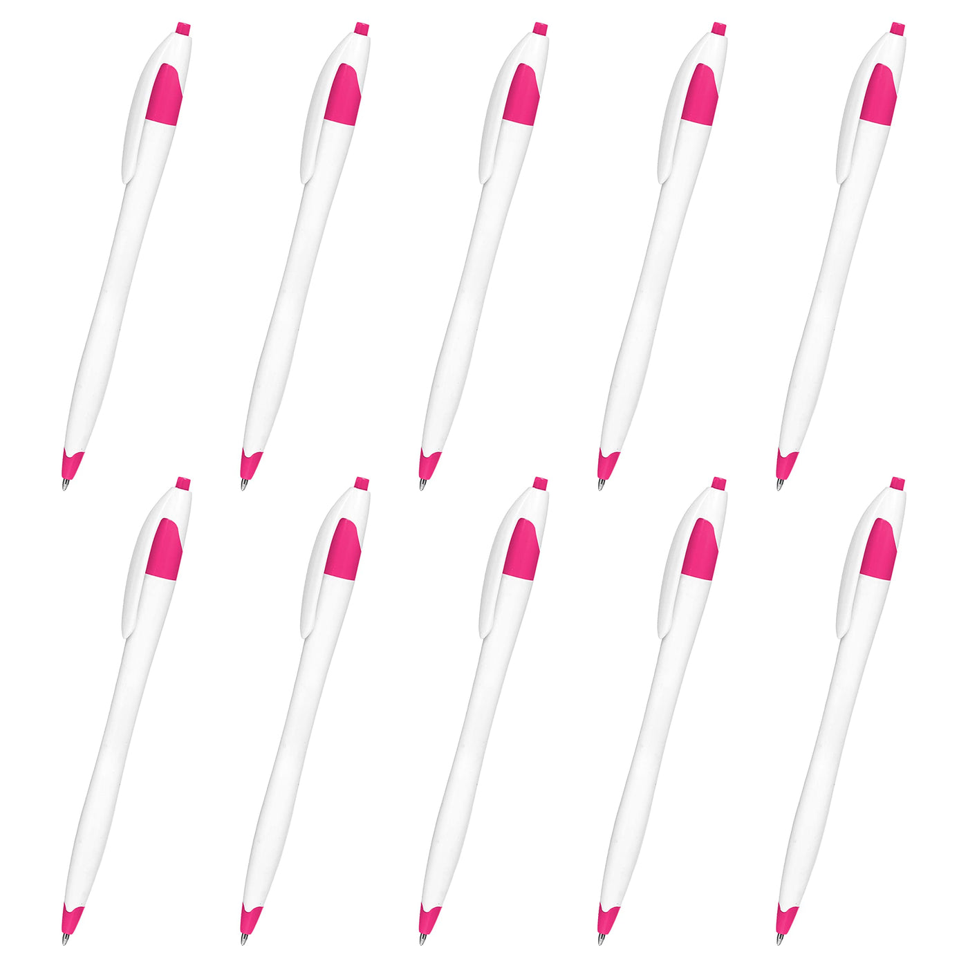 DISCOUNT PROMOS Personalized Ballpoint Pens Bulk Pack of 4-5,000 counts Black Ink, Slim & Curvy Design, Retractable, Ideal for Office, Corporate Merchandise, Tradeshows- Black