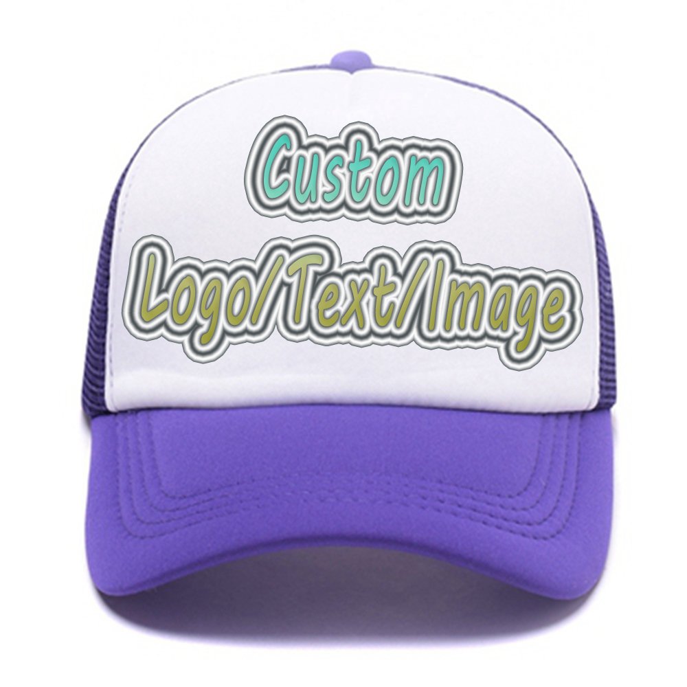Shop&Three Customized Adjustable Baseball Cap,Unisex Personalized Trucker Hats,Cowboy Hat