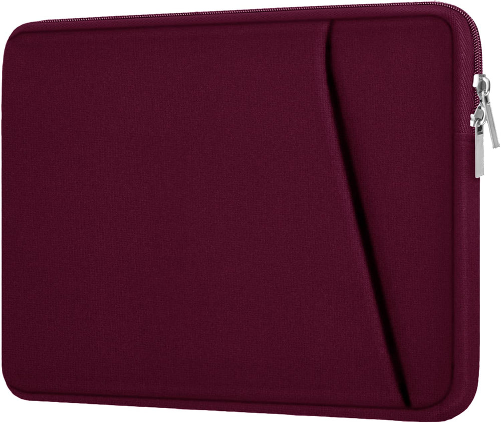 Laptop Sleeve, Durable Briefcase Shockproof Protective Case, Handbags Portable Laptop Bag for 15.6 inch HP Dell Asus Lenovo Notebook Computer with Front Pocket, Black