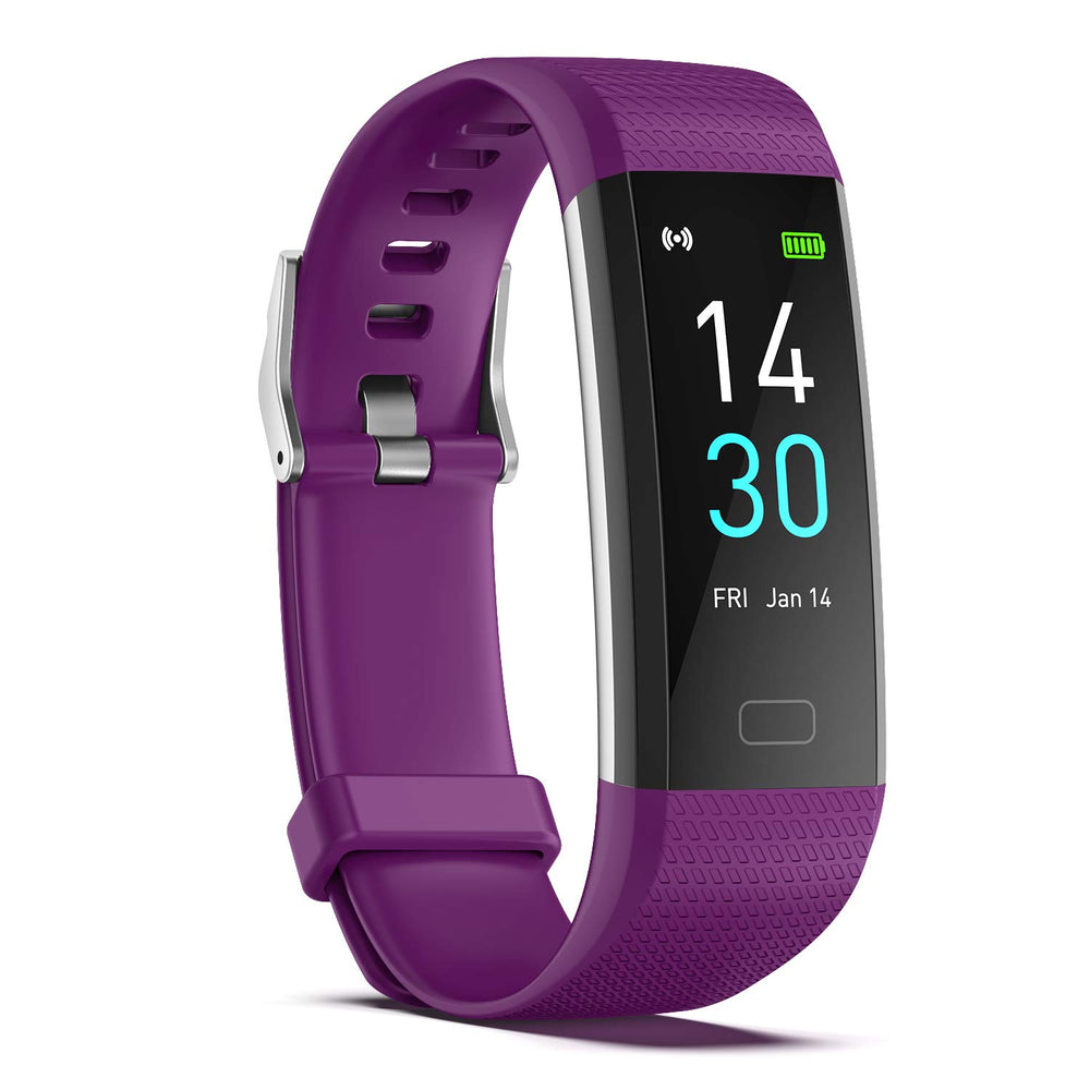 Fitness Tracker with Step/Distance/Calories Counter, Activity Tracker with Heart Rate Monitor, Slim Style Watch IP68 Waterproof, Sleep Monitor Tracker, Pedometer Watch for Women Men
