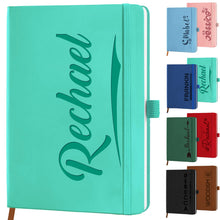 Personalized Journal Notebook with Initials Name Custom Journaling Notebook for Women Daughter Customized College Ruled Notebooks Lined Journals Gift for Mothers Day Mom Her Birthday Graduation