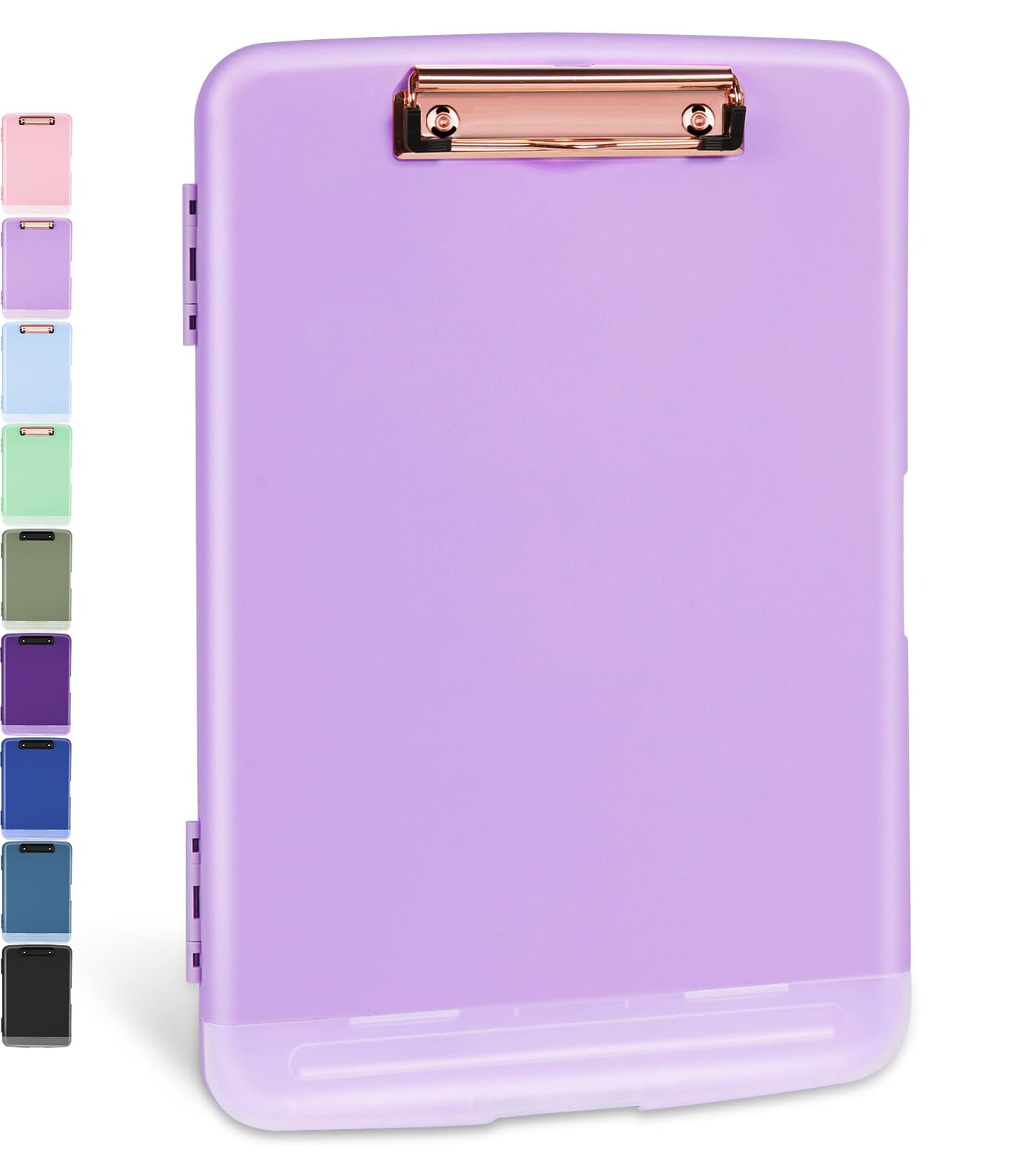 Sooez Clipboards with Storage, High Capacity Clip Boards 8.5x11 with Storage, Heavy Duty Nursing Clipboard Folder, Plastic Clipboard with Pen Holder for Women Teachers Work, School & Office Supplies