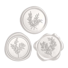 60 Pcs Wax Seal Stickers Set (3 Designs in 1 Pack) - Adhesive Backed Elegant Floral Designs for Wedding Invitation Envelope Seal Stickers Gift Wrapping (Pearl White)