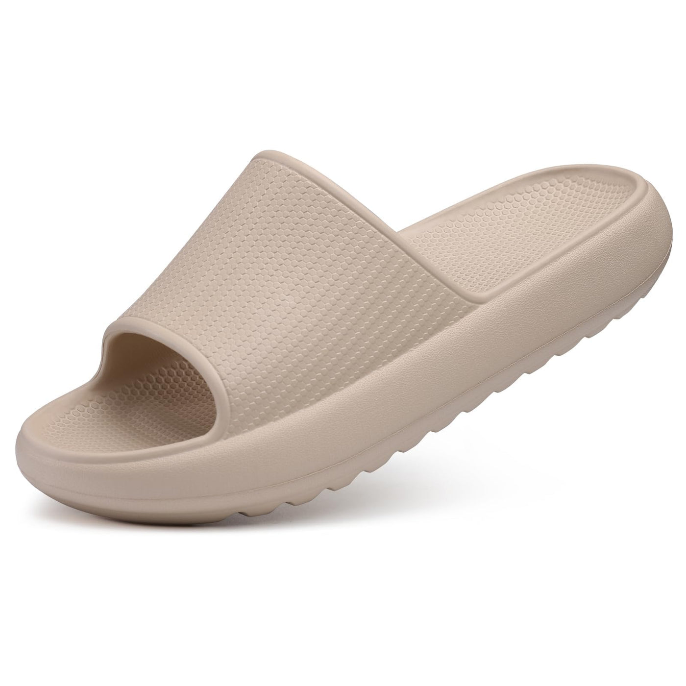 Comwarm Cloud Slide Sandals for Women Men Ultra Comfort Recovery Pillow Slippers Soft Summer Beach Shoes with Low Arch Support