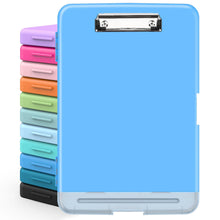 Sooez Clipboards with Storage, High Capacity Clip Boards 8.5x11 with Storage, Heavy Duty Nursing Clipboard Folder, Plastic Clipboard with Pen Holder for Women Teachers Work, School & Office Supplies