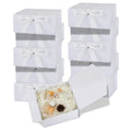 10x7.3x3.5 Inch-White-Pack of 10