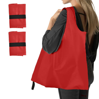 Washable Reusable Grocery Bags, Foldable Reusable Shopping Bags, Polyester Tote, Pocket Size Carrier