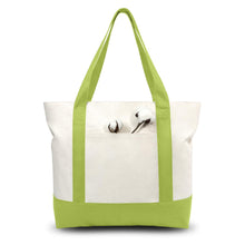 TOPDesign 1 | 3 | 6 | 30 Pack Canvas Tote Bag with an External Pocket, Reusable Grocery Shopping Bag, Top Zipper Closure, Daily Essentials (Black/Natural Pack of 1)