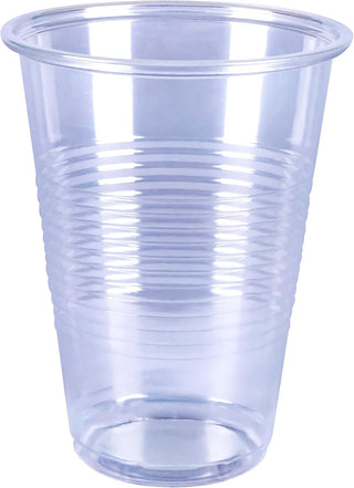 Amazon Basics Disposable Clear Plastic Cups for Cold Drinks, BPA-Free, Easy to Hold, 16oz, 50 Count