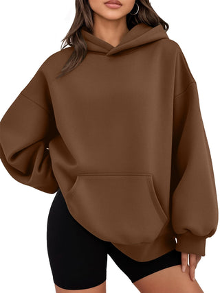WYNNQUE Hoodies for Women Oversized Sweatshirts Fall Fashion Outfits 2026 Casual Sweaters Tops Fleece Workout Winter Clothes