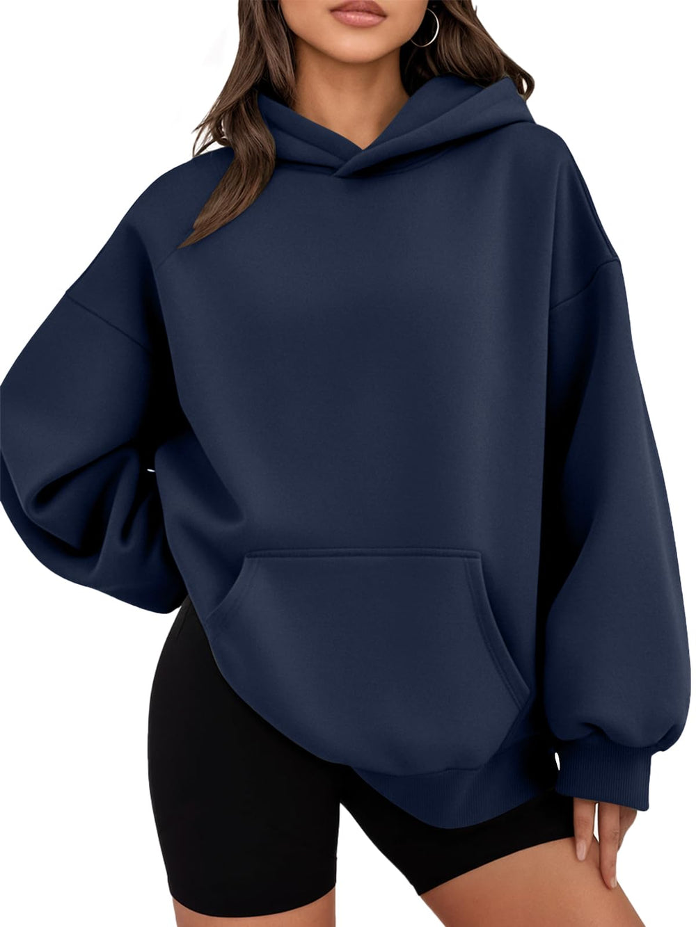 WYNNQUE Hoodies for Women Oversized Sweatshirts Fall Fashion Outfits 2026 Casual Sweaters Tops Fleece Workout Winter Clothes