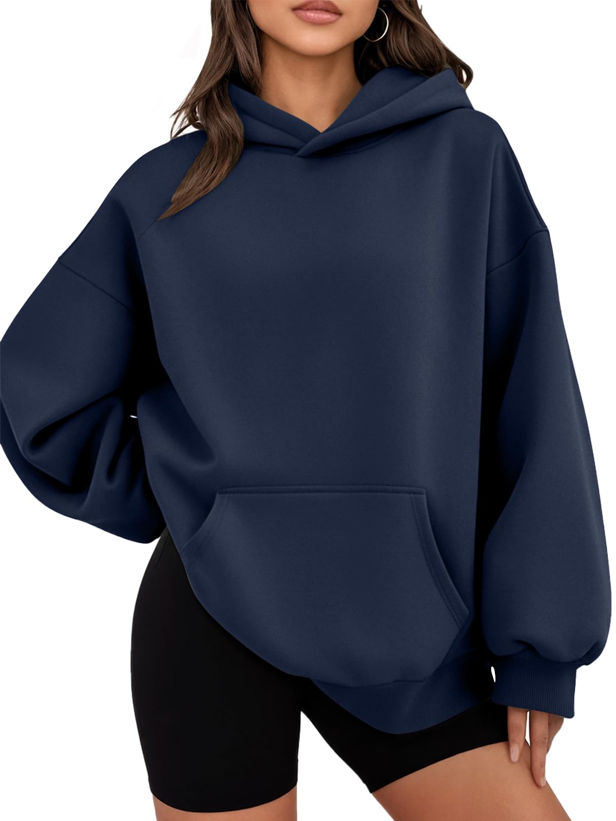 WYNNQUE Hoodies for Women Oversized Sweatshirts Fall Fashion Outfits 2026 Casual Sweaters Tops Fleece Workout Winter Clothes