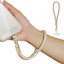 saxsion Lanyard for Phone, Self-Locking Phone Wrist Strap with 0.4mm Ultra-Thin Clip & 360° Hook, Anti-Drop Strap (Purple)