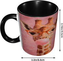 Giraffe Coffee Mug 11 OZ Ceramic Tea Cup Women Men Gifts Office Home Microwaveable & Dishwasher Safe Christmas Birthday