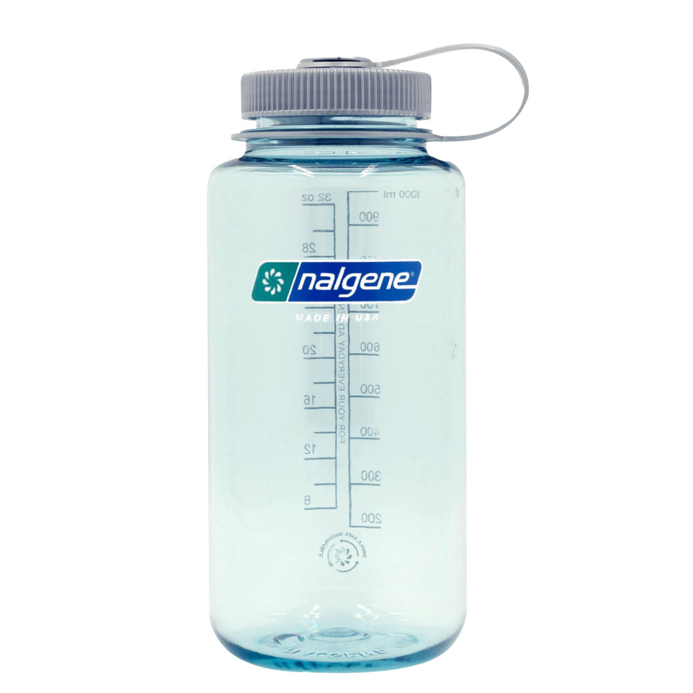 Nalgene 32 oz Wide Mouth Water Bottle | BPA-Free, Durable & Leak Proof, Lightweight Bottle for Hiking & Gym, Work & Travel