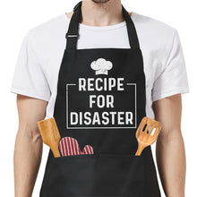 SANDJEST Funny Mens Aprons with Pockets for BBQ Grilling Cooking Grandpa Husband Apron for Birthday Christmas Father's Day