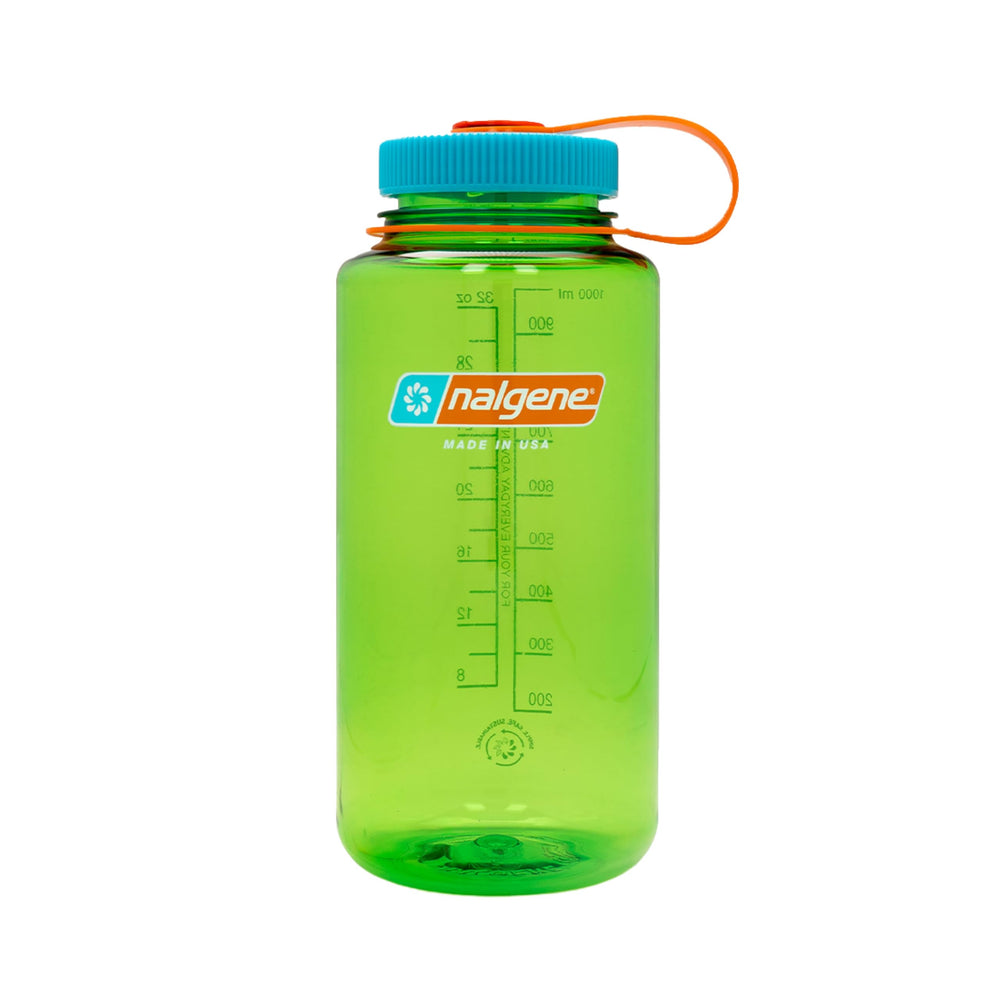 Nalgene 32 oz Wide Mouth Water Bottle | BPA-Free, Durable & Leak Proof, Lightweight Bottle for Hiking & Gym, Work & Travel
