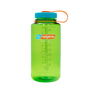 Nalgene 32 oz Wide Mouth Water Bottle | BPA-Free, Durable & Leak Proof, Lightweight Bottle for Hiking & Gym, Work & Travel