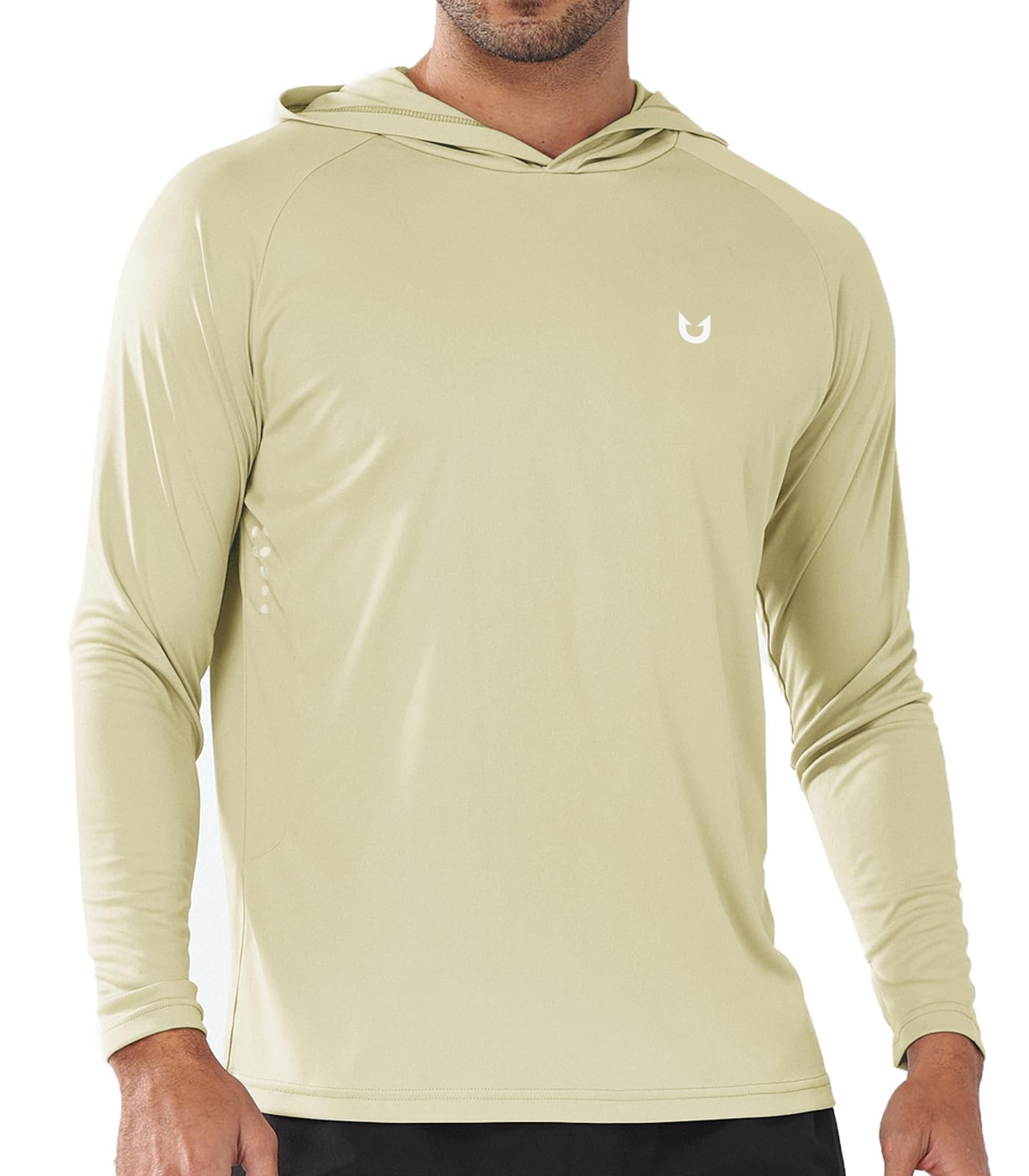 NORTHYARD Men's UPF 50+ Rash Guard Hoodie Long Sleeve Sun Protection Shirt Fishing Swim Beach Hiking Quick Dry Lightweight