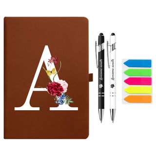 Customizable Notebook- Personalized Cover with Any Design - A6/A5 192 Lined Pages Journaling Notebooks for Work School Business Church