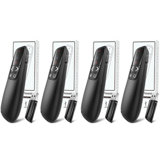Presentation Clickers for PowerPoint, Clicker for Laptop Presentations Remote, USB Wireless Presenter Remote, Power Point Remote Clicker for Computer/Mac/PPT/Google Slide Advancer