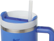 STANLEY Quencher H2.0 Tumbler with Straw 40 oz | Flowstate 3-Position Lid | Cup Holder Compatible for Travel | Insulated Stainless Steel Cup | BPA-Free | Iris
