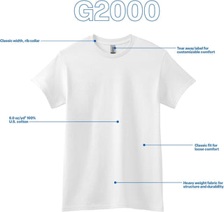 Gildan Adult Ultra Cotton T-Shirt, Style G2000, Multipack