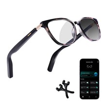AI Smart Glasses for Men & Women – Powered by ChatGPT, Real-Time Translation, Bluetooth Glasses with Photochromic Lens, Music & Hands-Free Calling, UV & Blue Light Protection, Thin Temples
