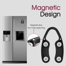 GOBETTER 2 Pcs Wine Foil Cutter Magnetic Design, 4 Stainless Blades Foil Remover Wine Bottles Opener Accessory, Removes Foil Top Effortlessly for Wine Lovers, Black