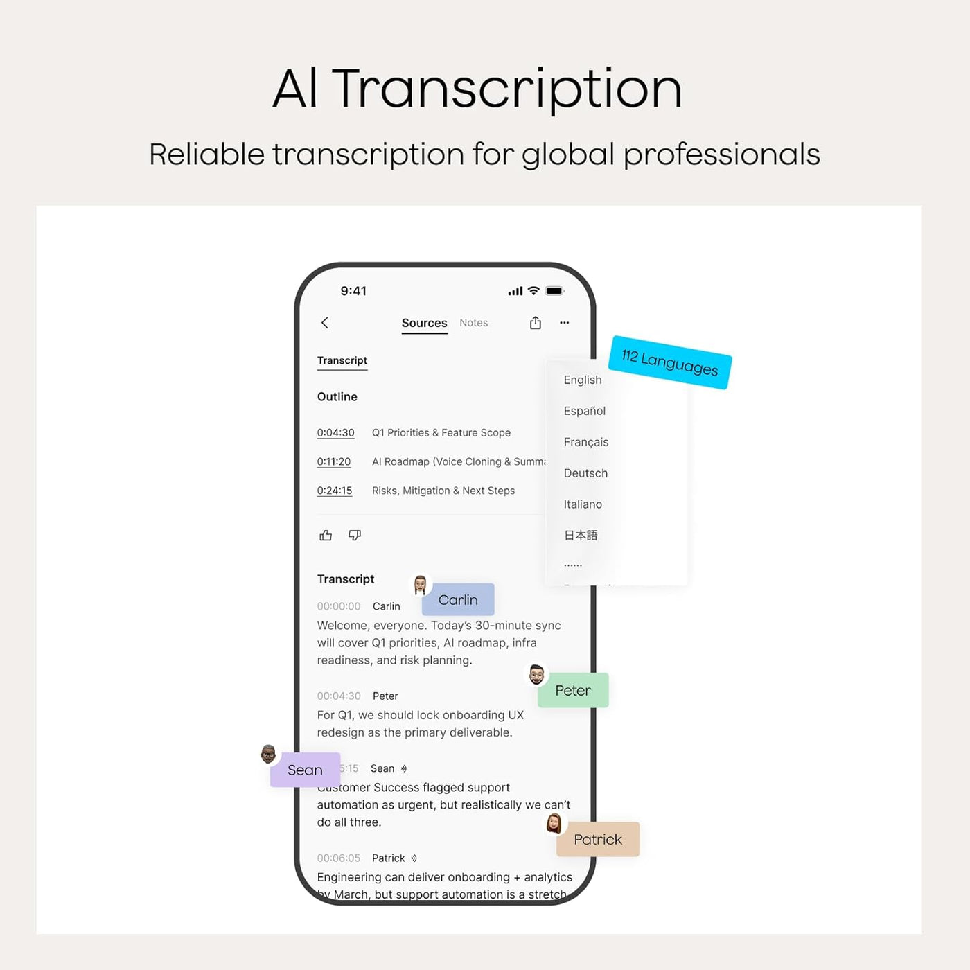 Plaud Note AI Voice Recorder, Note Taker w/Case, App Control, Transcribe & Summarize with AI, Support 112 Languages, for Meetings, Calls, Lectures, Professionals, Teams, Black, Non-Pro Version