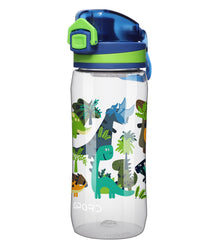Opard Zip 20oz Plastic Water Bottle Dishwasher Safe, Leakproof Flip-Top Lid, BPA Free Tritan, Wide Mouth Reusable Kids Water Bottle for School Hiking Commuting Outdoor Travel and Gym