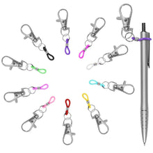 6PCS Retractable Pen Holders - Clip on Pens for Badge Reel, Perfect Pen Holder for Lanyard, Nurses, and X-ray Marker Holder