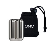 ONO Roller - Handheld Fidget Toy for Adults | Help Relieve Stress, Anxiety, Tension | Promotes Focus, Clarity | Compact, Portable Design (Black, Junior Size - ABS Plastic)