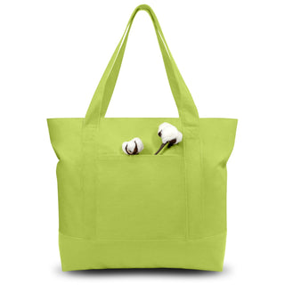 TOPDesign 1 | 3 | 6 | 30 Pack Canvas Tote Bag with an External Pocket, Reusable Grocery Shopping Bag, Top Zipper Closure, Daily Essentials (Black/Natural Pack of 1)