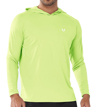 NORTHYARD Men's UPF 50+ Rash Guard Hoodie Long Sleeve Sun Protection Shirt Fishing Swim Beach Hiking Quick Dry Lightweight