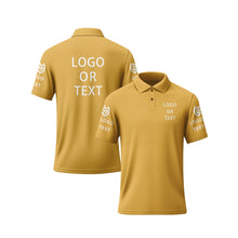 Custom Polo Shirts for Men Women Design Your Own Text Logo Image Personalized Printed Golf Work Shirts Business Casual