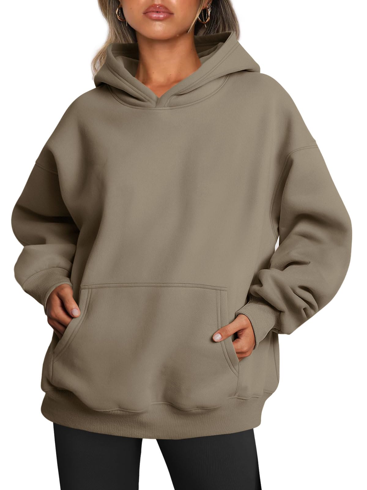 Trendy Queen Womens Oversized Hoodies Pullover Sweatshirts Casual Fall Clothes