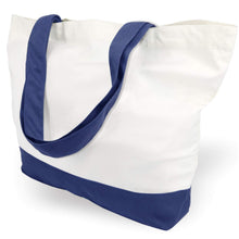 TOPDesign 1 | 3 | 6 | 12 | 24 Pack Super Strong Large 12oz Cotton Canvas Tote Bag, Reusable Grocery Shopping Cloth Bag, Fashionable Two-Tone Tote for Crafts, DIY Your Creative Designs (Pack of 1)