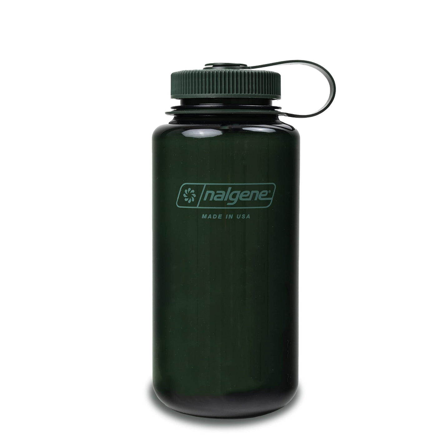 Nalgene 32 oz Wide Mouth Water Bottle | BPA-Free, Durable & Leak Proof, Lightweight Bottle for Hiking & Gym, Work & Travel